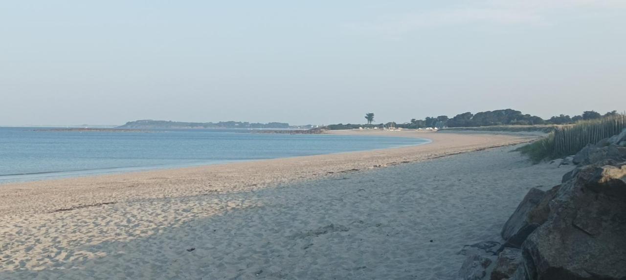 Appartement Vue Mer Exceptionnelle A 100M Tres Belle Plage Saint-Gildas-de-Rhuys Esterno foto